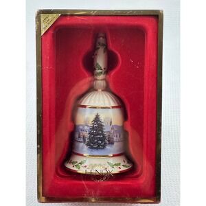 Lenox 2006 Annual Holiday Bell 3rd in Series Ivory China Gold Trim 760573